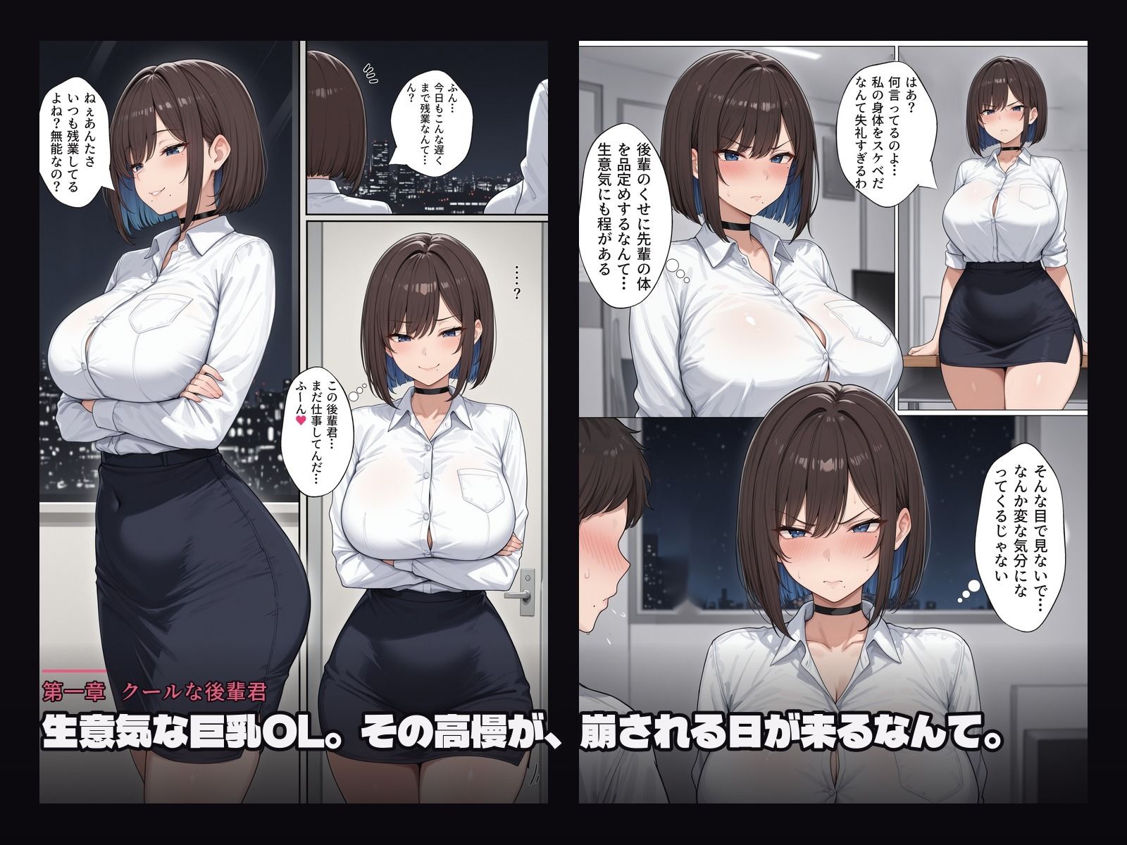 生意気な巨乳OLは、後輩にも社長にもビーチの男にも勝てなかった。 画像1