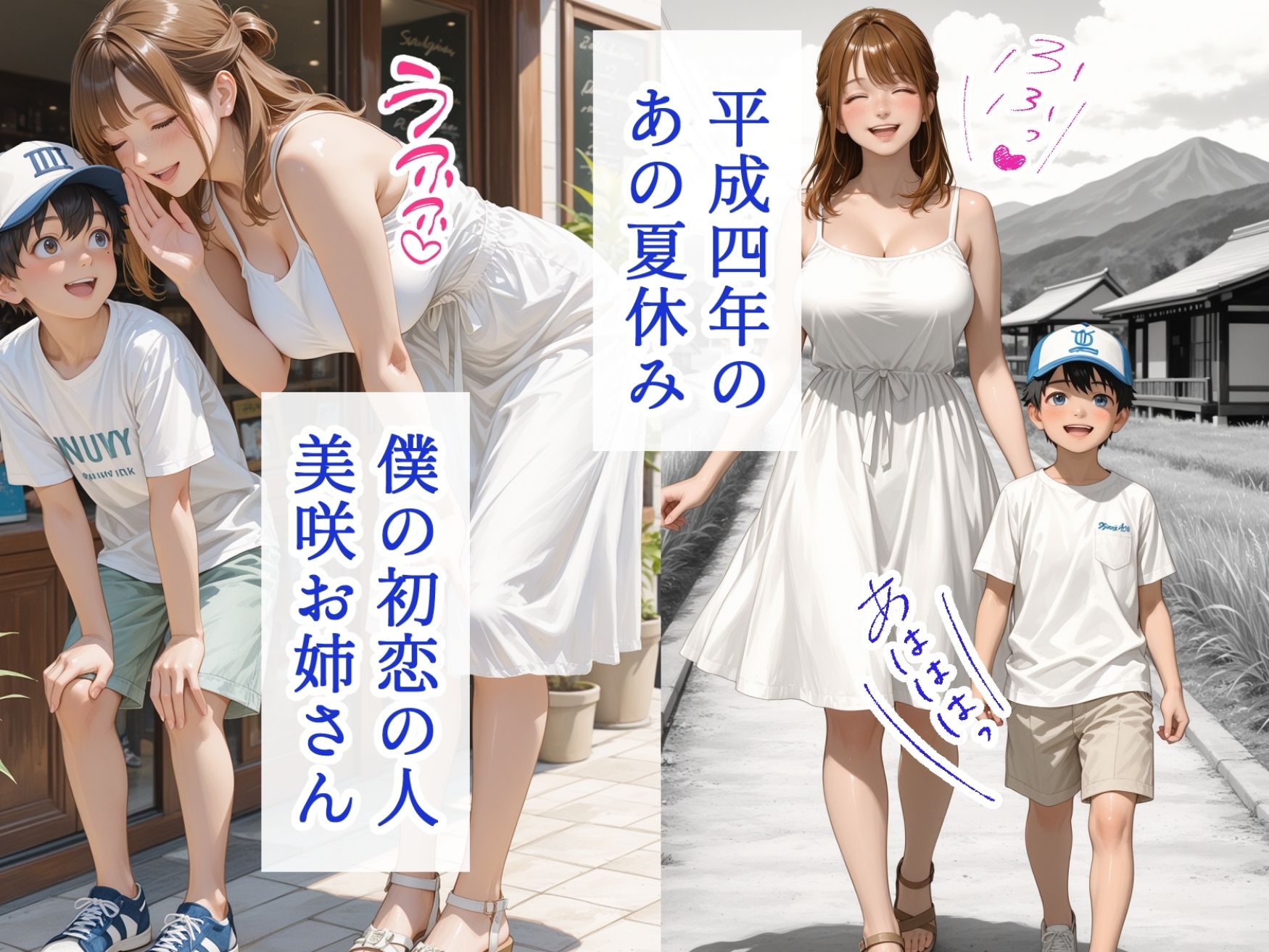 僕の初恋が崩壊した衝撃の夏休み お姉さんの絶頂セックスを覗いてしまった僕 画像2