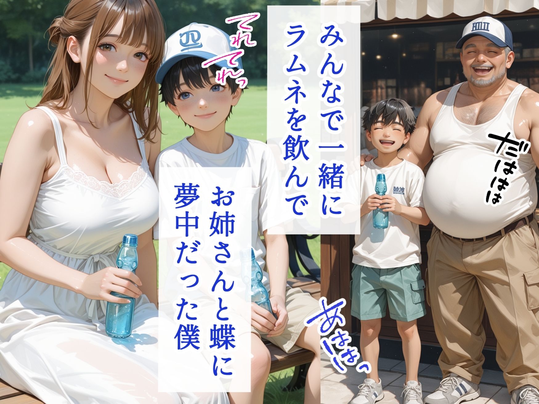 僕の初恋が崩壊した衝撃の夏休み お姉さんの絶頂セックスを覗いてしまった僕 画像3