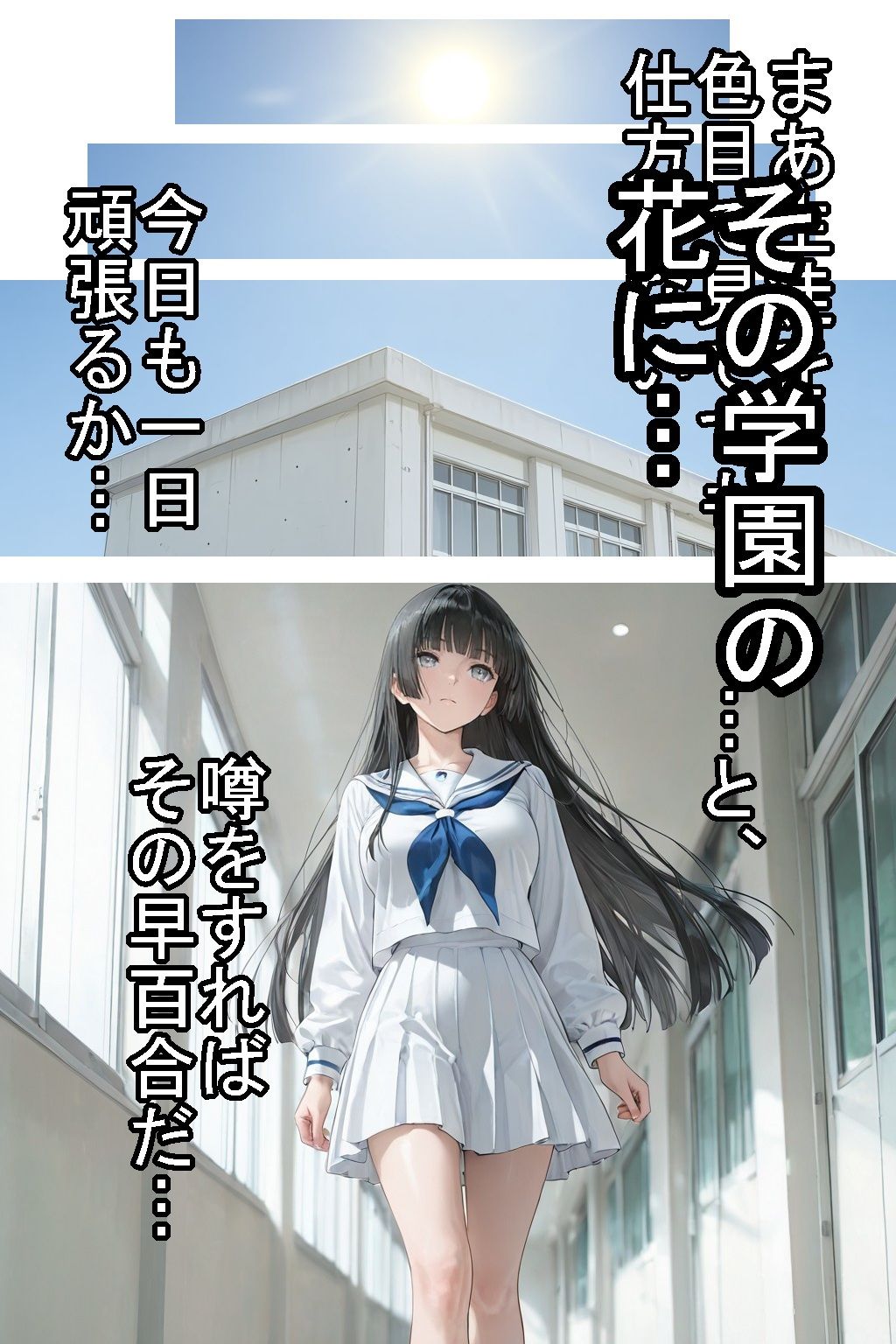 【制服】高嶺の花の学園優等生と互いのカラダに溺れるようになる話【貪欲えっち】のサンプル画像3