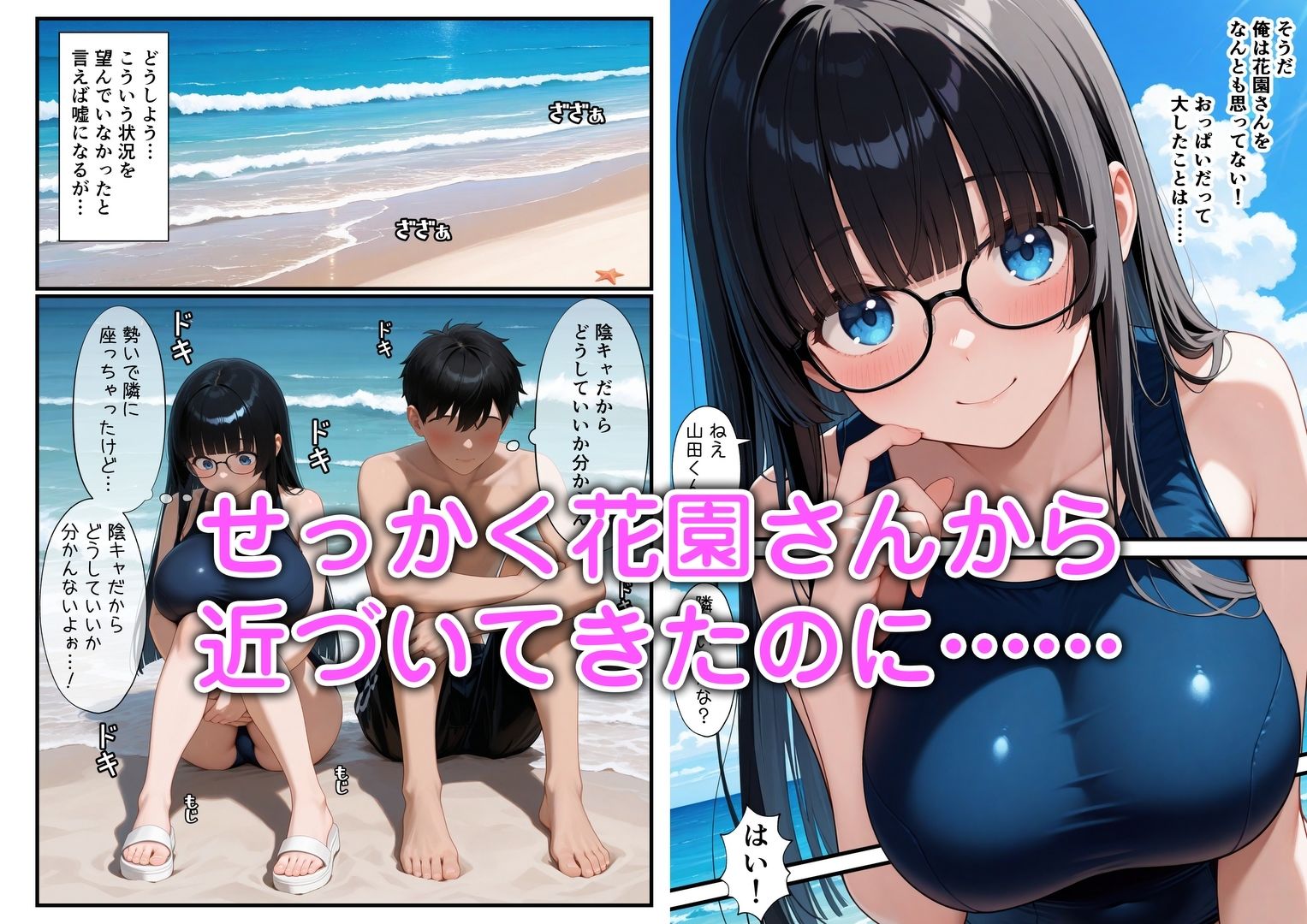 【無料エロ漫画】d_796876 クラスの地味顔巨乳とセフレになった(エロ漫画専門店・南国ピンク)
