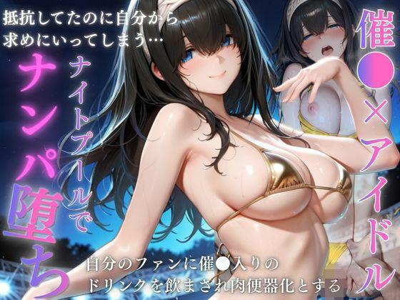 憧れのアイドルを催〇でナンパ堕ち  ひたすら中出しした話の表紙