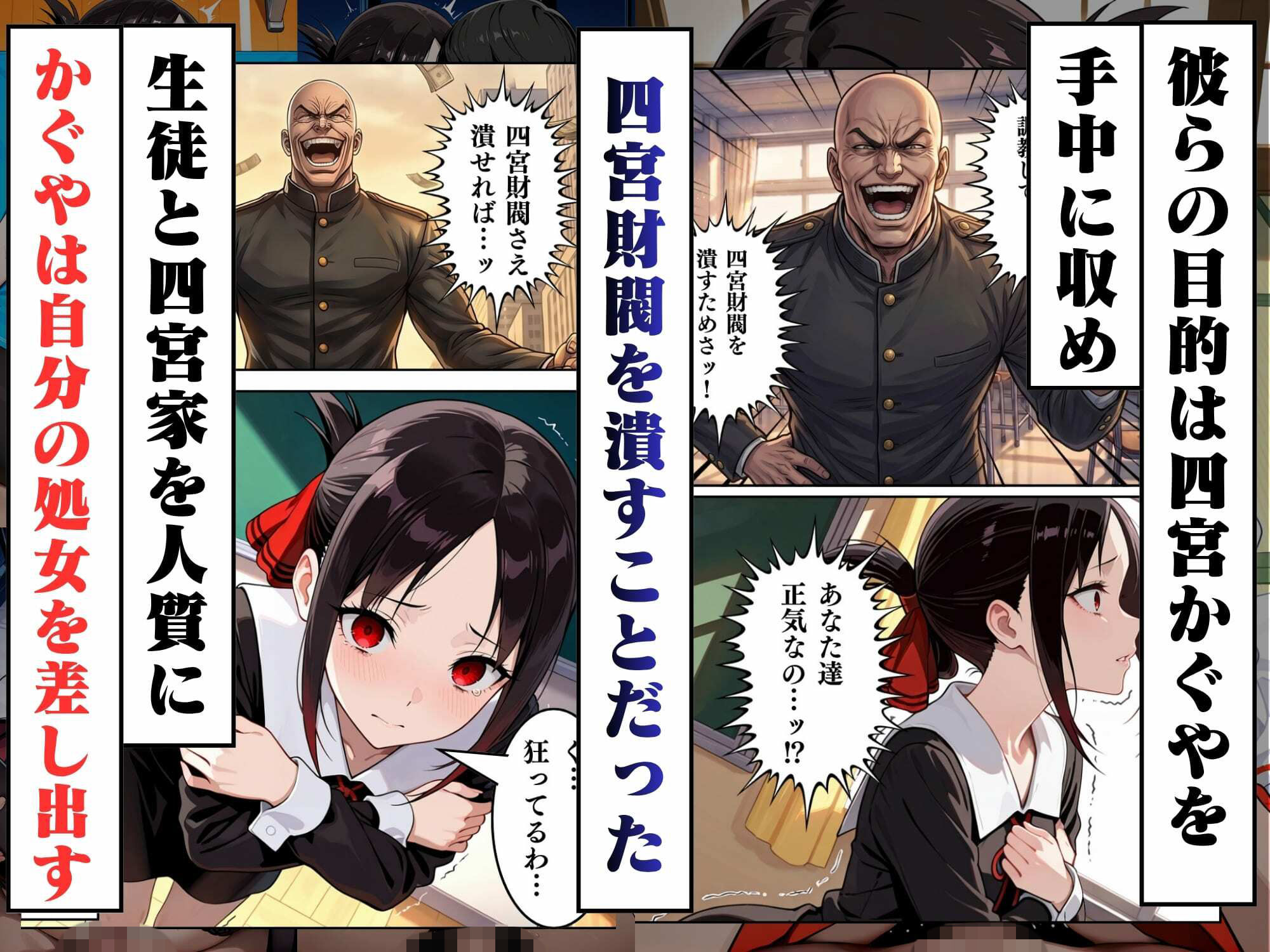 かぐや様を調教。強●絶頂と快楽地獄で壊される 画像3