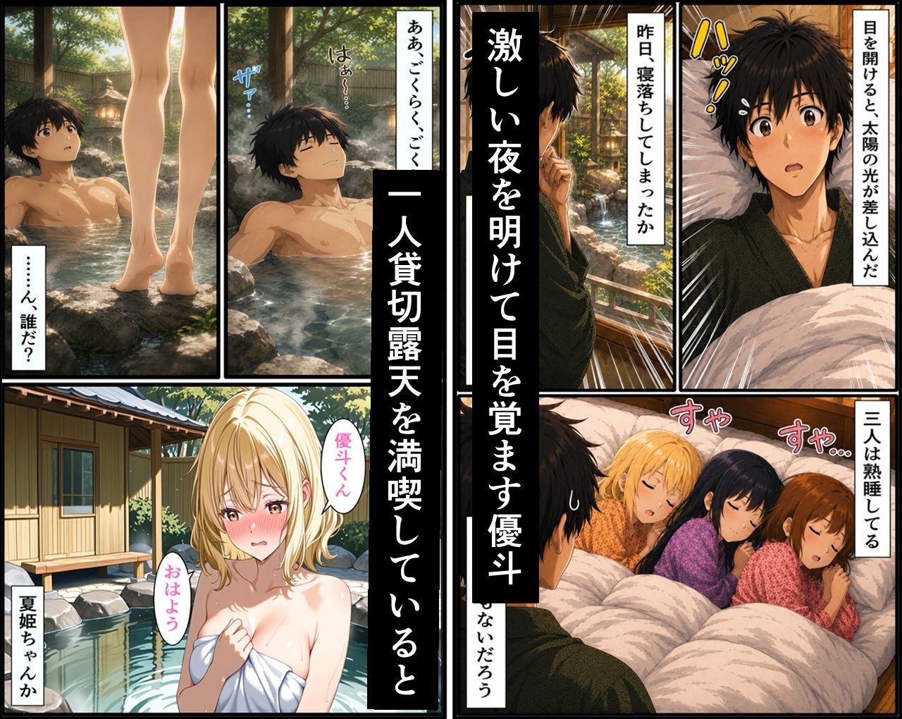 無防備すぎる同級生に、理性が追いつかなかった話 第15話「忘れられない温泉旅行」 画像1