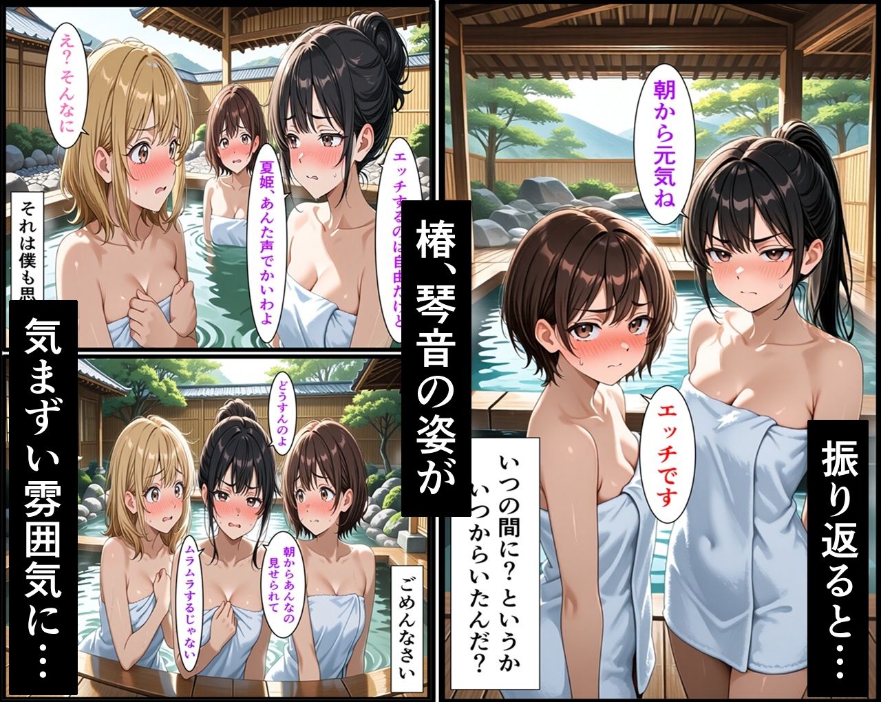 無防備すぎる同級生に、理性が追いつかなかった話 第15話「忘れられない温泉旅行」 画像5
