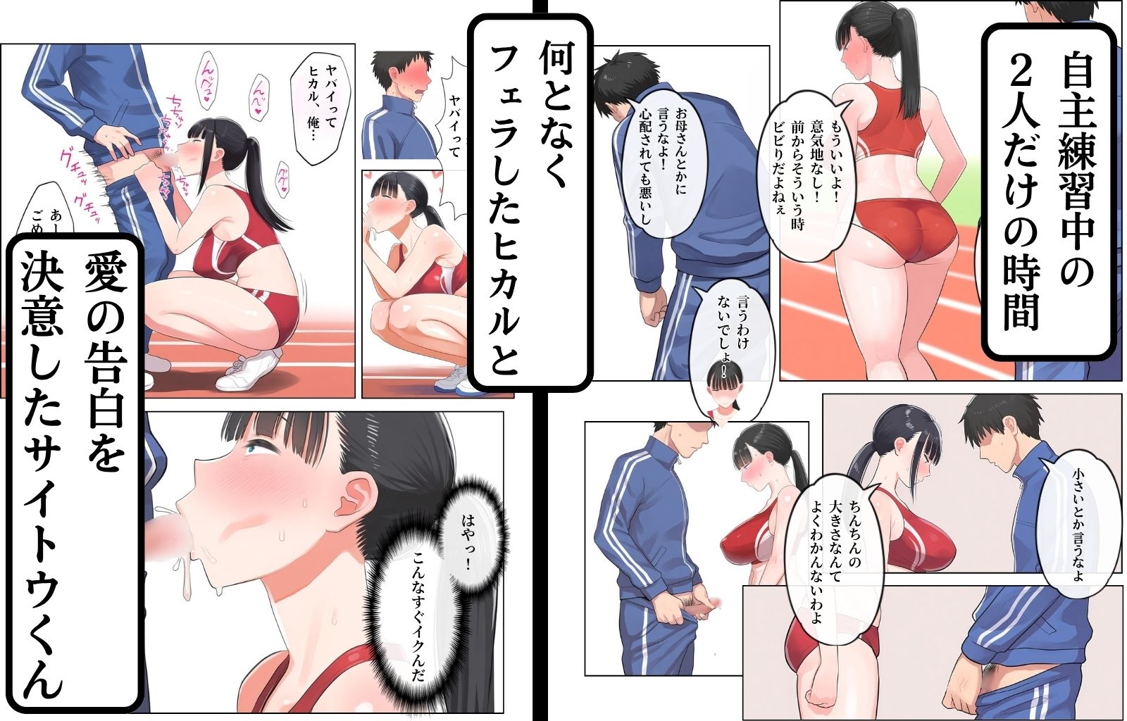 胸糞アスリート 僕の好きな人はイキ顔ブスだとハメ撮り写メで知りました 画像2