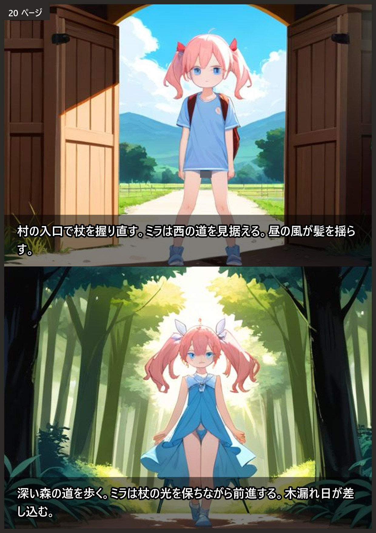 魔法少女ミラ穢れの影に抗う桃色の決意 画像8