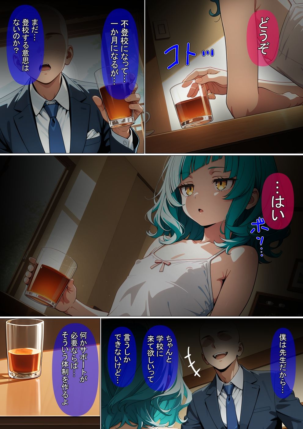 【漫画】不登校の生徒を壊した話 画像1