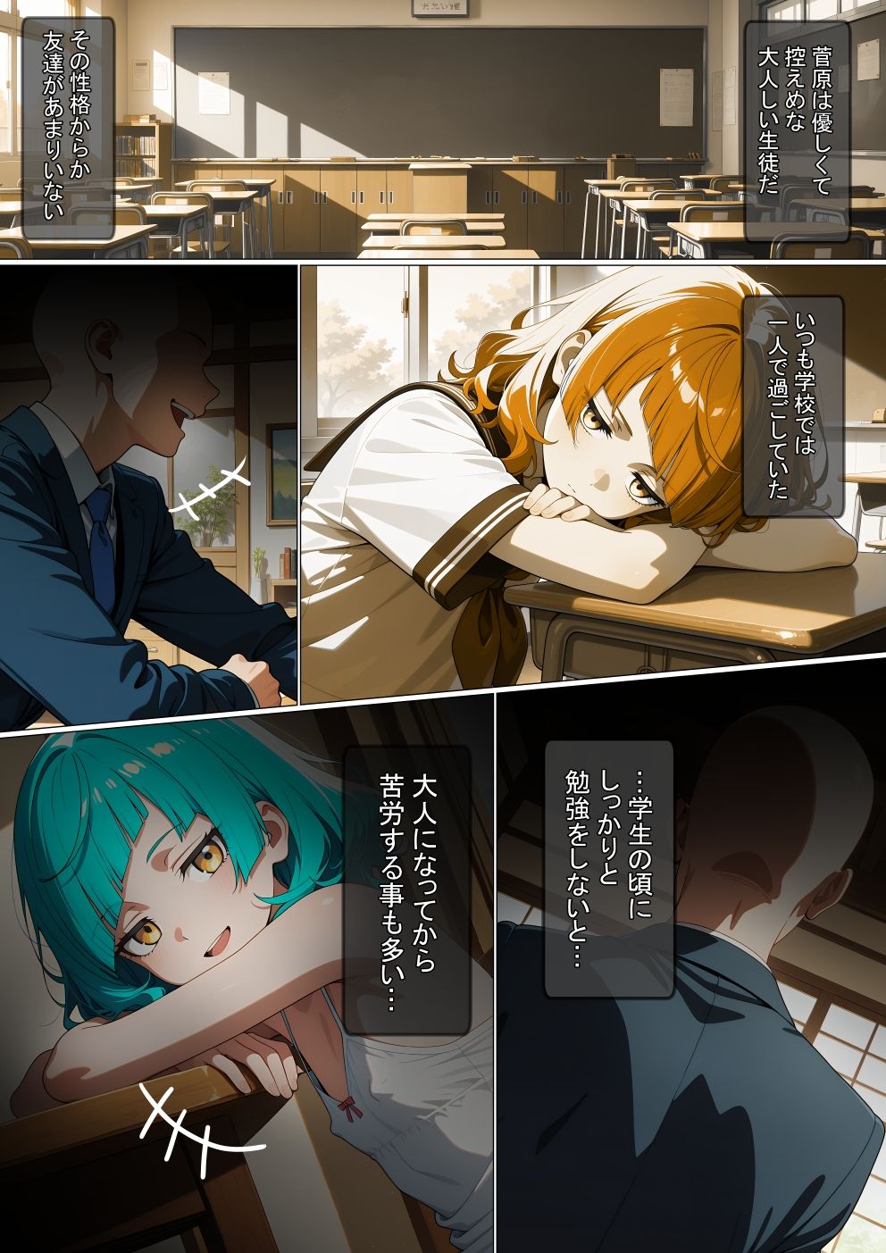 【漫画】不登校の生徒を壊した話 画像3