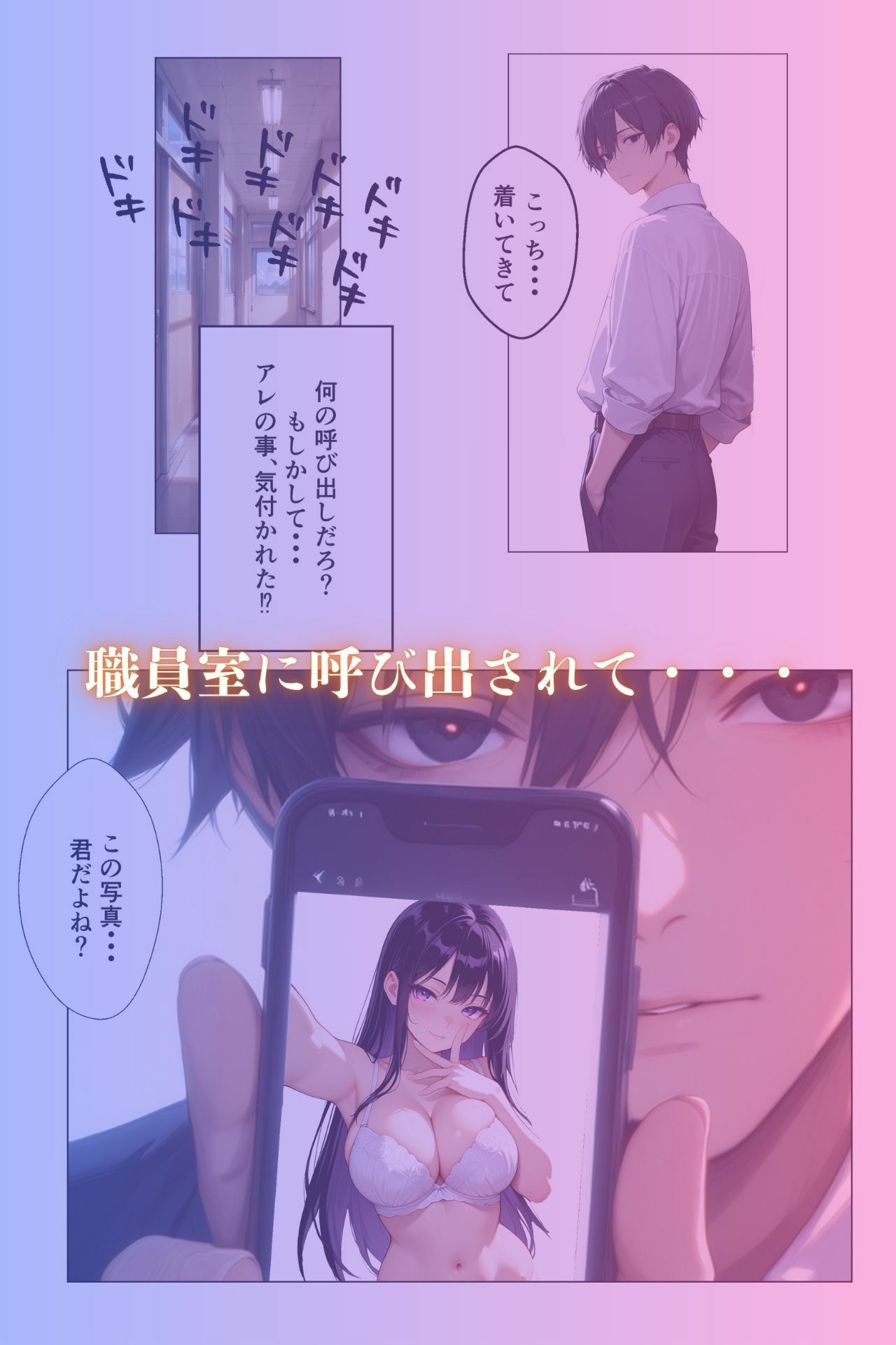 【無料エロ漫画】d_798566 寝取られ学級委員長 〜裏垢の弱みを握られ教師に汗だく中出し肉便器〜(マンゴープリン)