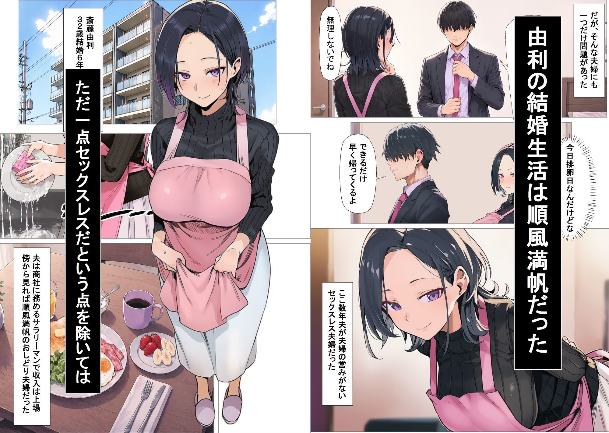 セックスレスの人妻は実はすごく性欲が強い人でした 画像1