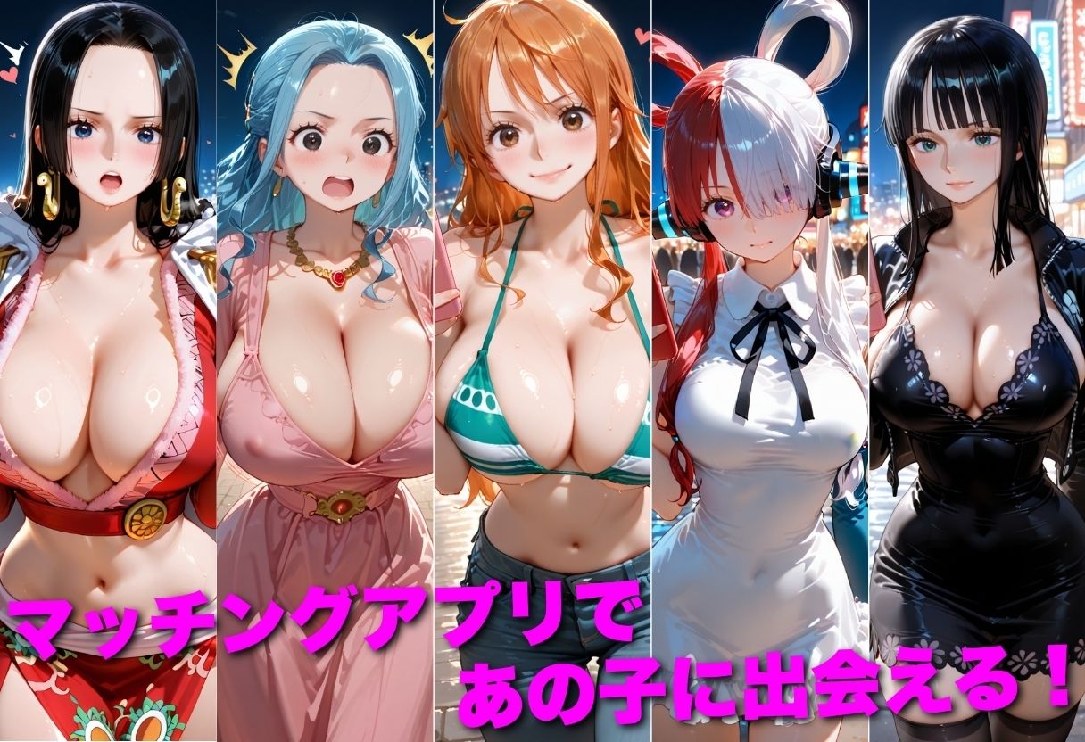 マッチングアプリで出会った美女を孕ませた話 ワ●ピース編 画像1