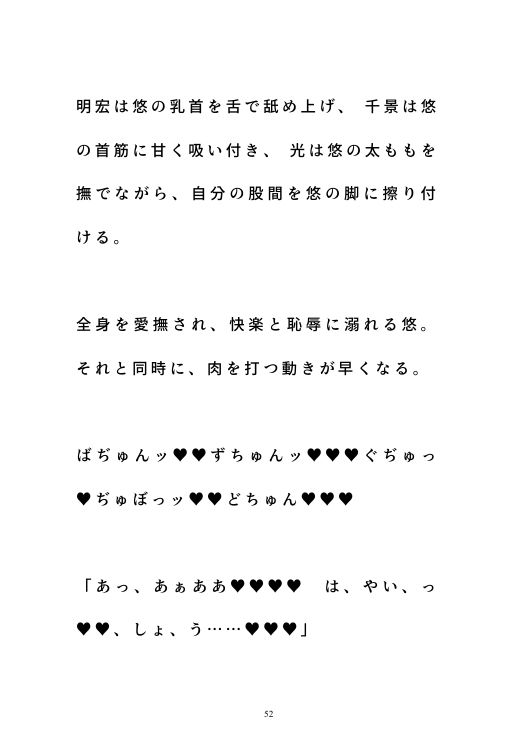 王様ゲームをしたら、何故か全員に濃厚キスをされました 画像3