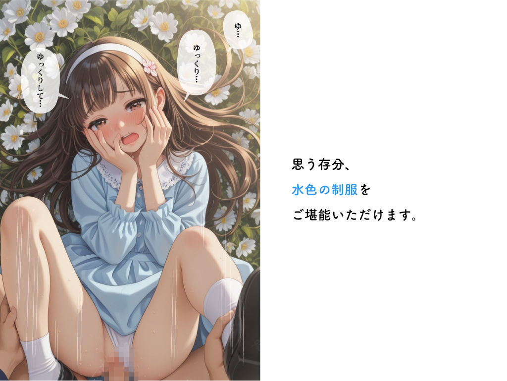 あの水色制服JKの学園ソープ サンプル画像 7