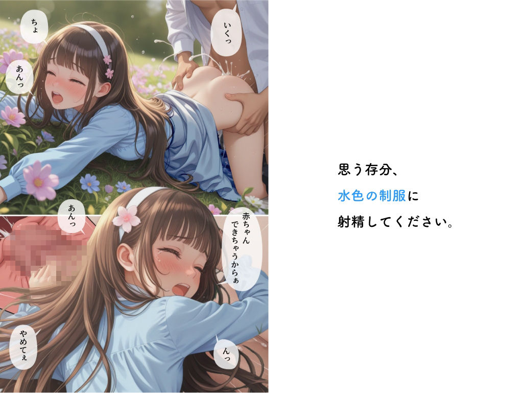 あの水色制服JKの学園ソープ サンプル画像 9