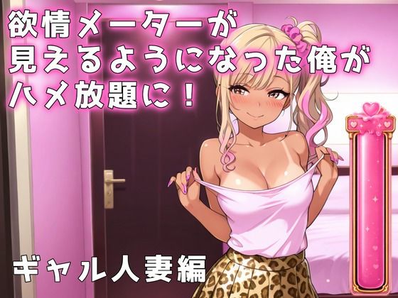 欲情メーターが見えるようになった俺がハメ放題に！ギャル人妻編【アイラボ】