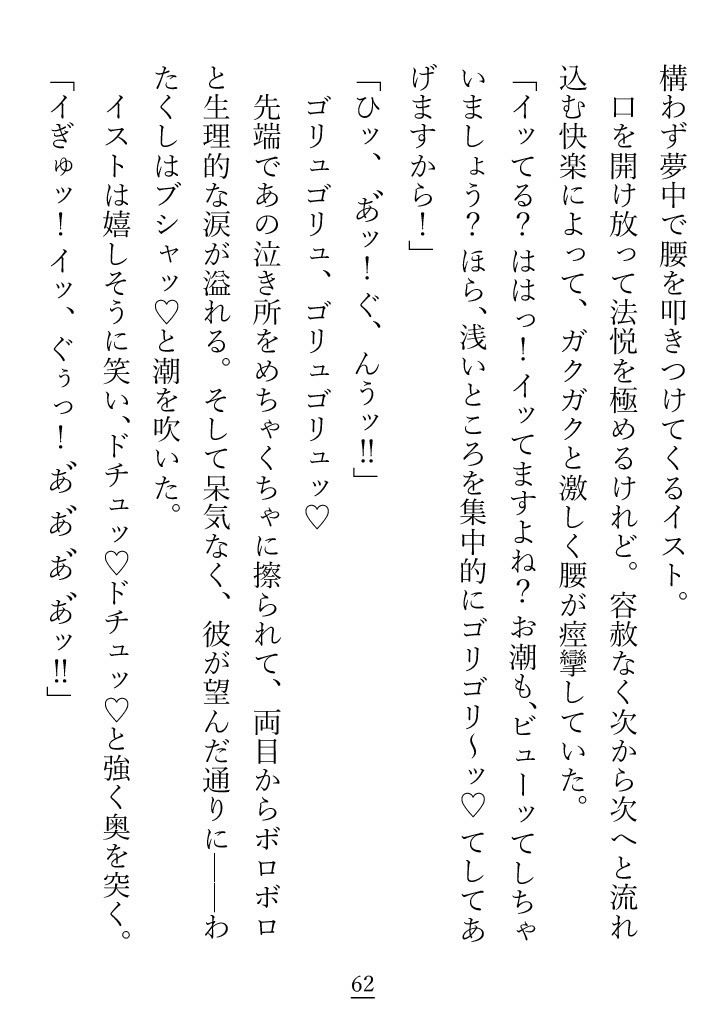 素直じゃない駄犬が、べしょべしょに泣きながらご主人様に愛を再びと乞う話 サンプル7