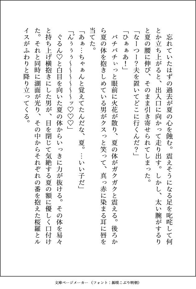 一度手放した番を迎えに来た最強九尾のいぢわる・えろえろ・サイコパスな愛し方 サンプル4