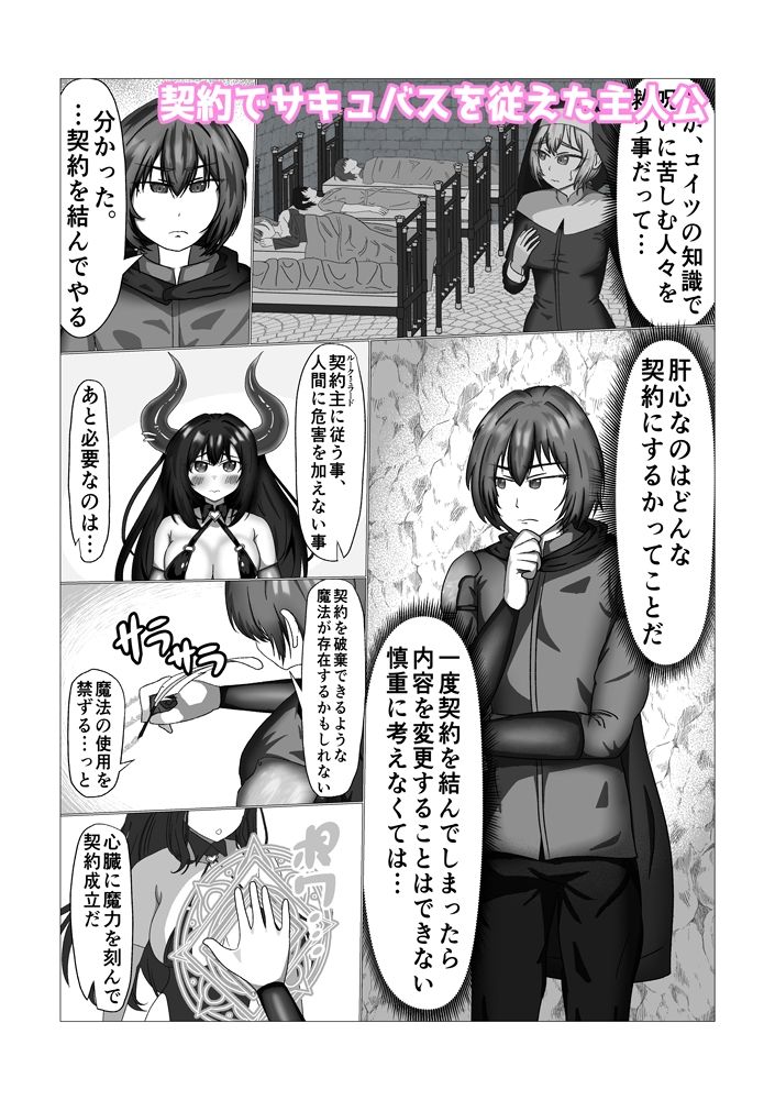 サキュバスを隷属させた俺 なぜか♀堕ちして主従逆転してしまう 画像1