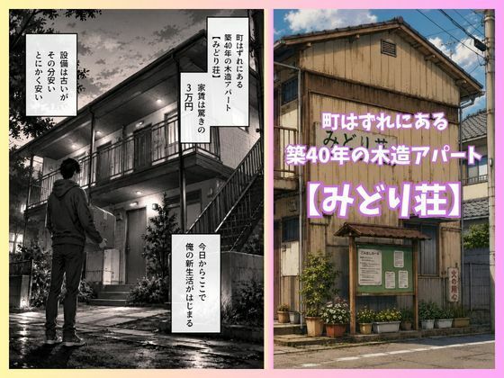 激安アパートに引っ越したら住人全員とパコパコ三昧 画像1