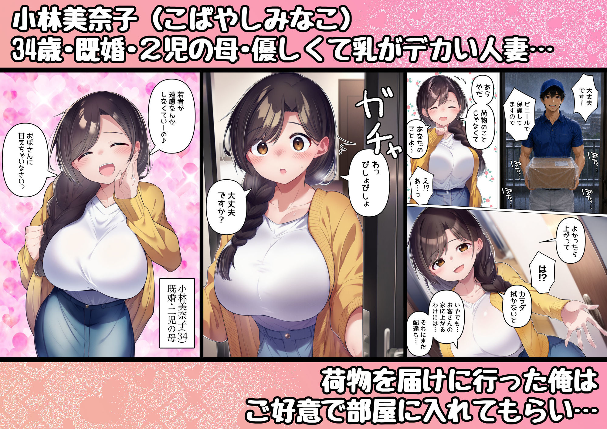 【無料エロ漫画】d_800480 精子宅急便 〜え!?宅配BOXはマ◯コですか!?〜(茶っ戸★自慰P亭)