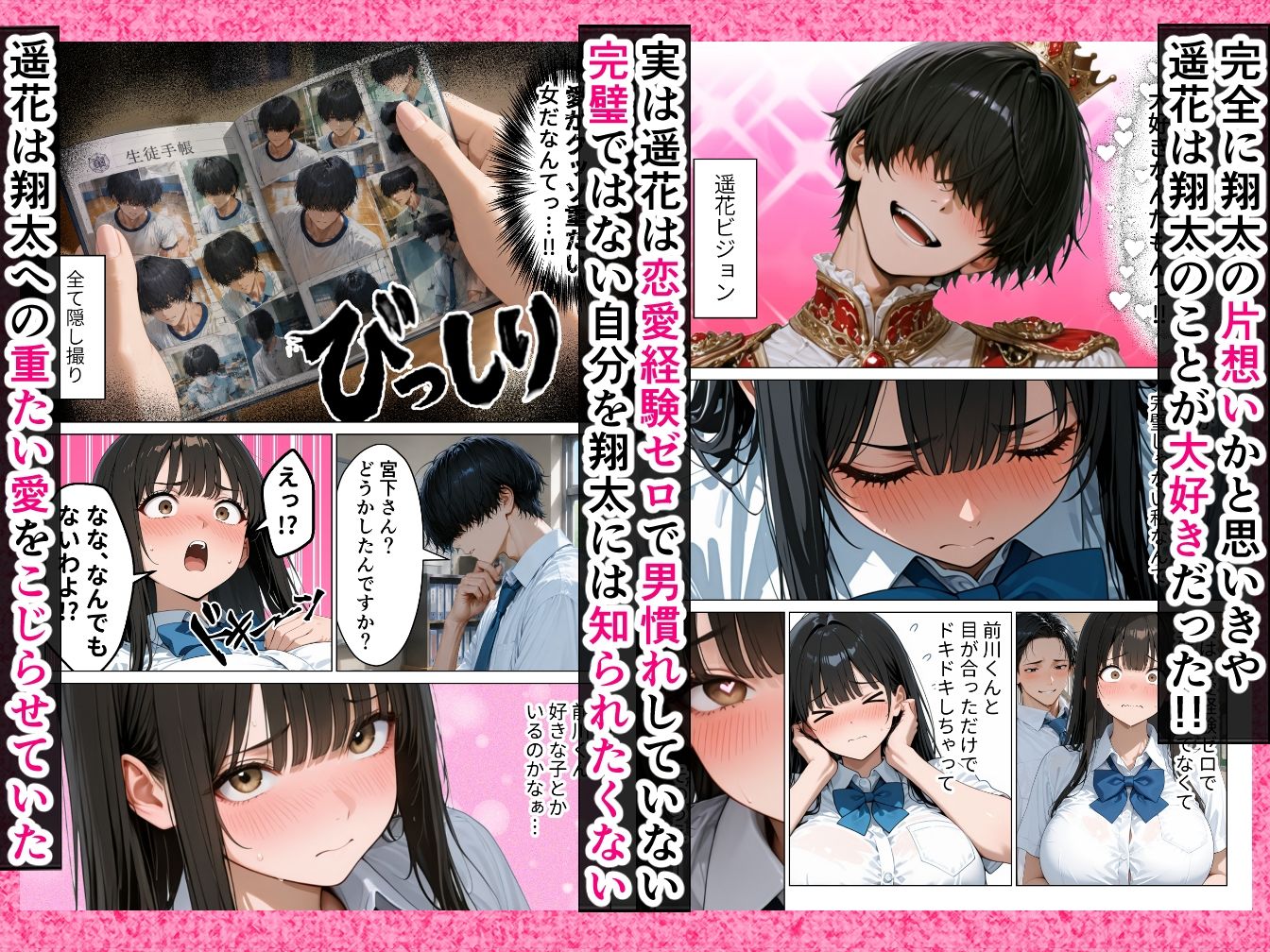 【無料エロ漫画】d_800544 才色兼備な生徒会長が童貞陰キャの僕にだけあまあまになったので何度も生ハメ本気交尾しちゃいました(りんごパイ)
