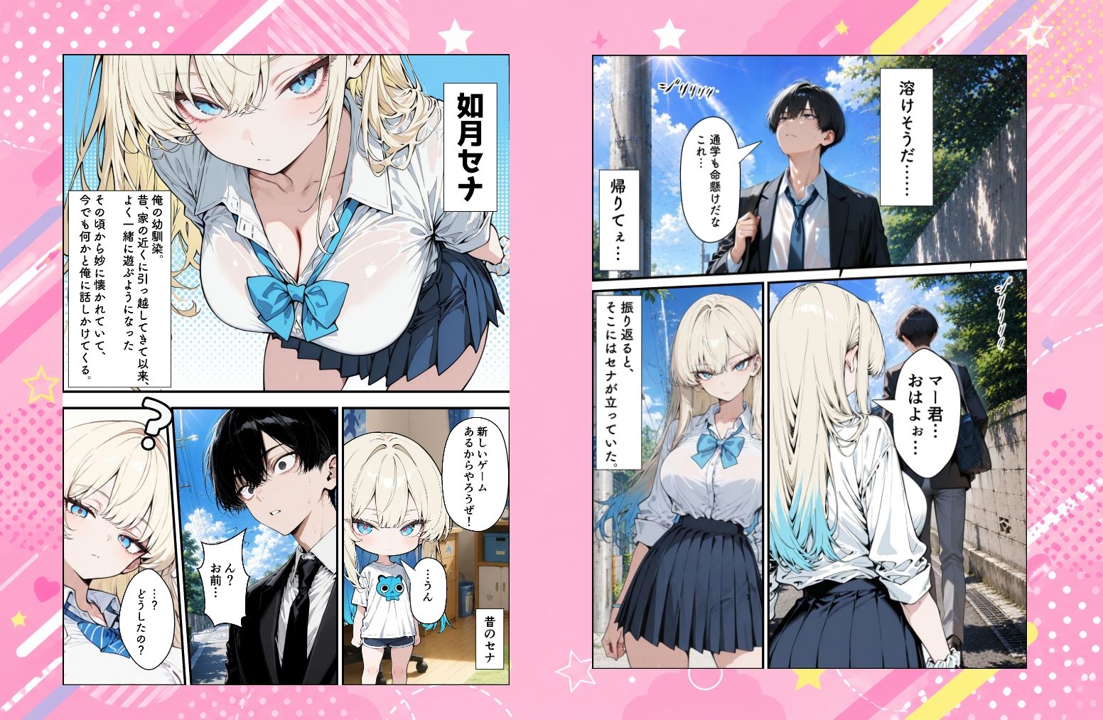 性知識に疎い幼馴染天然ギャルと本気子作りセックスしちゃう話 サンプル1