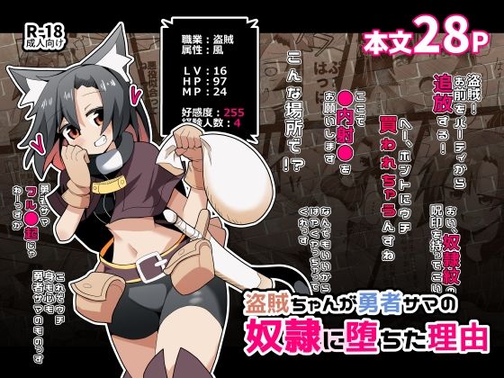 盗賊ちゃんが勇者サマの奴●に堕ちた理由