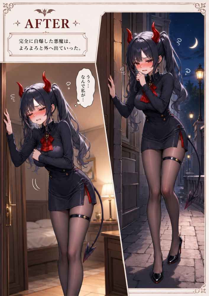 傲慢サキュバスの異世界召喚ー発情の呪い返し編 画像1