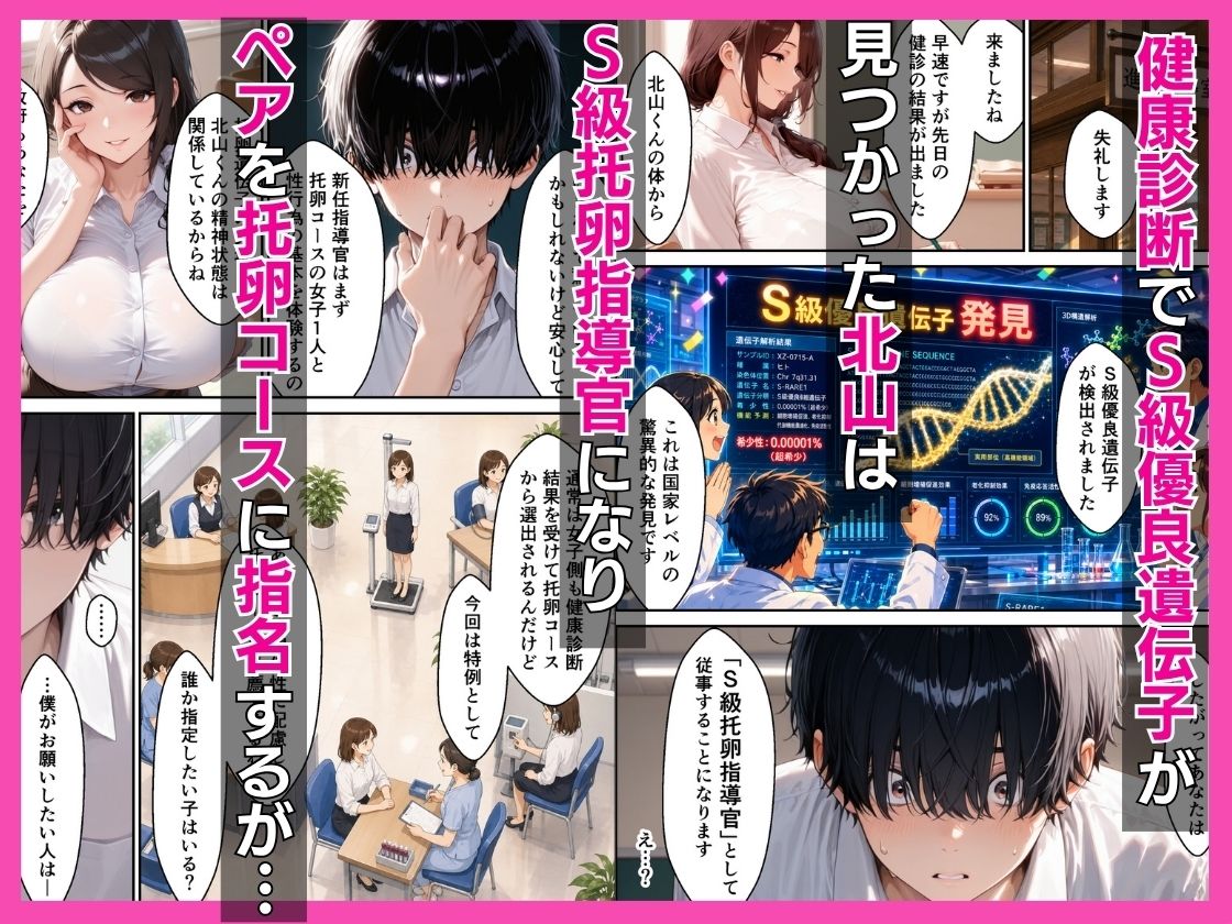 S級托卵指導官になった僕が強気ギャルに搾精指導する話 画像3