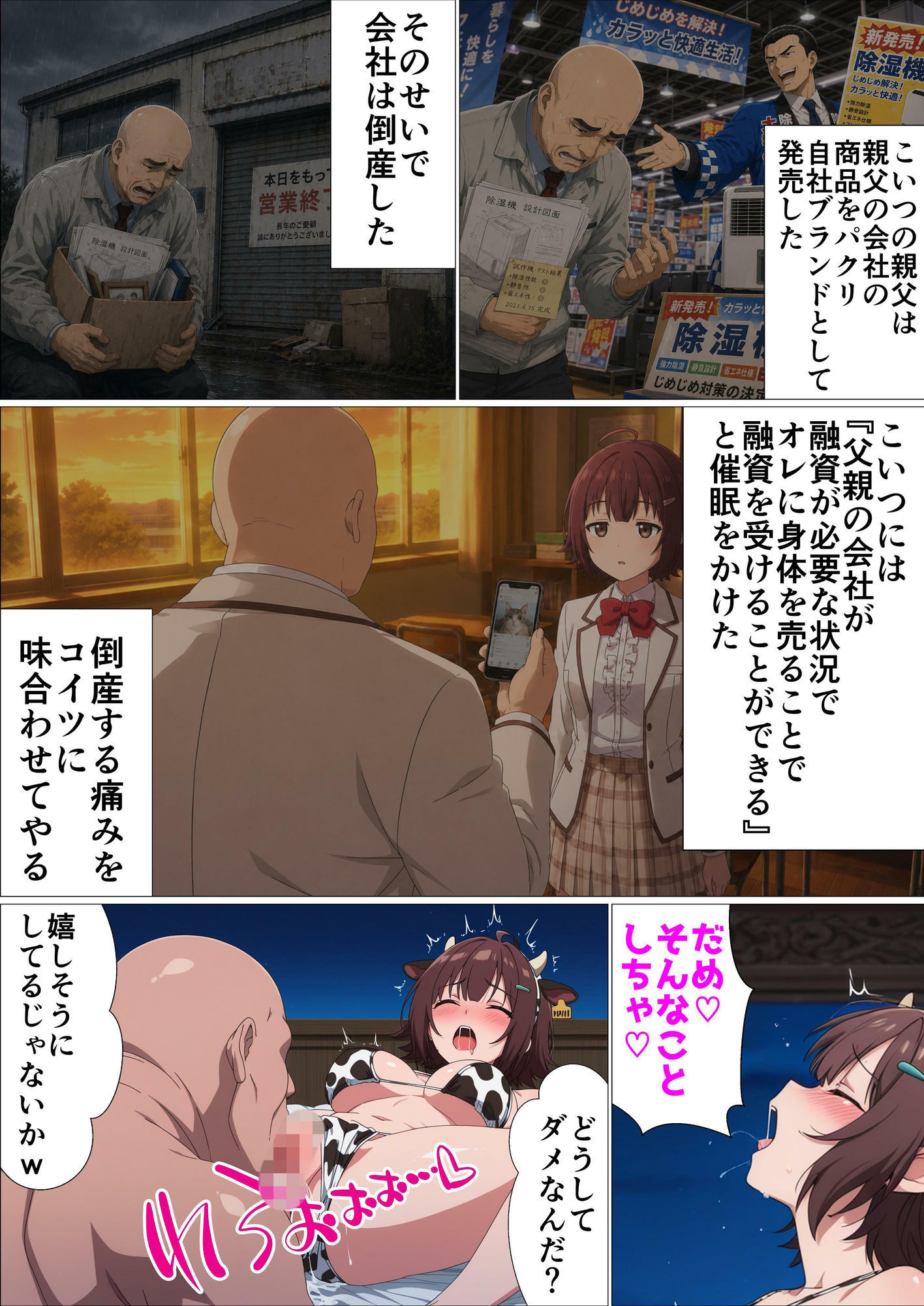 才女達の催●〜おやじの会社をつぶしたやつらの娘に復讐してやる〜 画像8