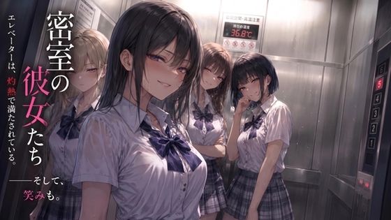 【官能小説】エレベーターで女装がバレ、JKたちに便器調教される清純女装娘