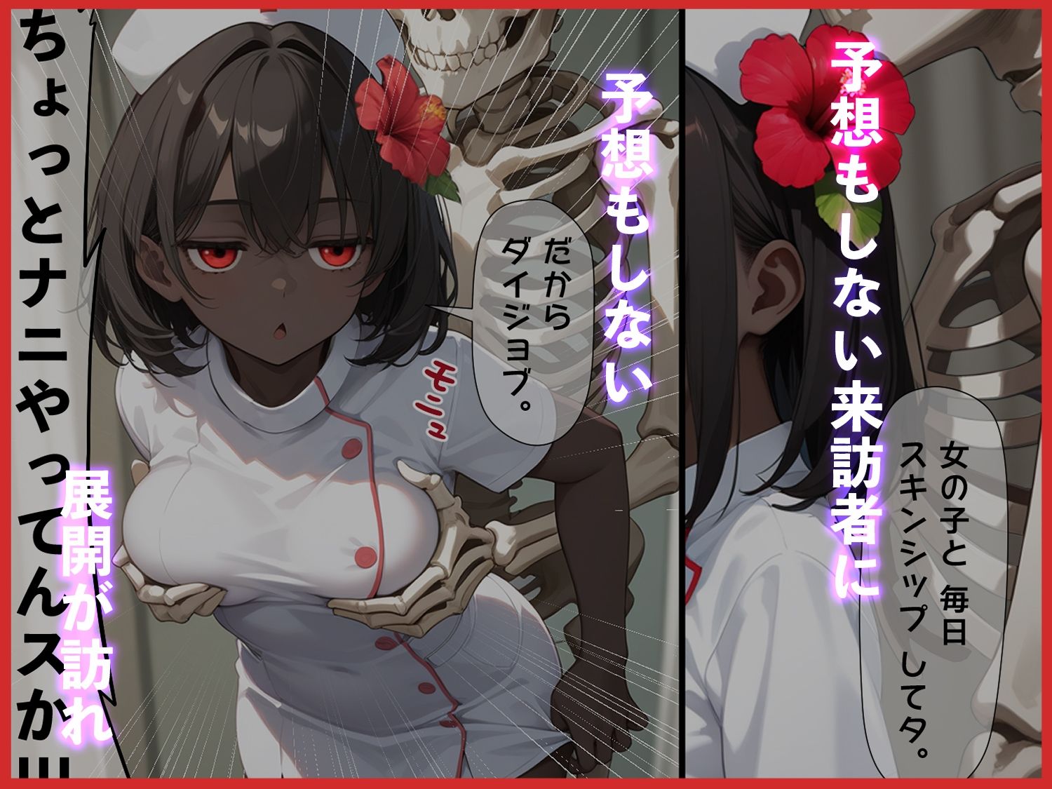 茉希菜のAIスイーツガールズ1【ジト目ナースちゃん編】 画像3