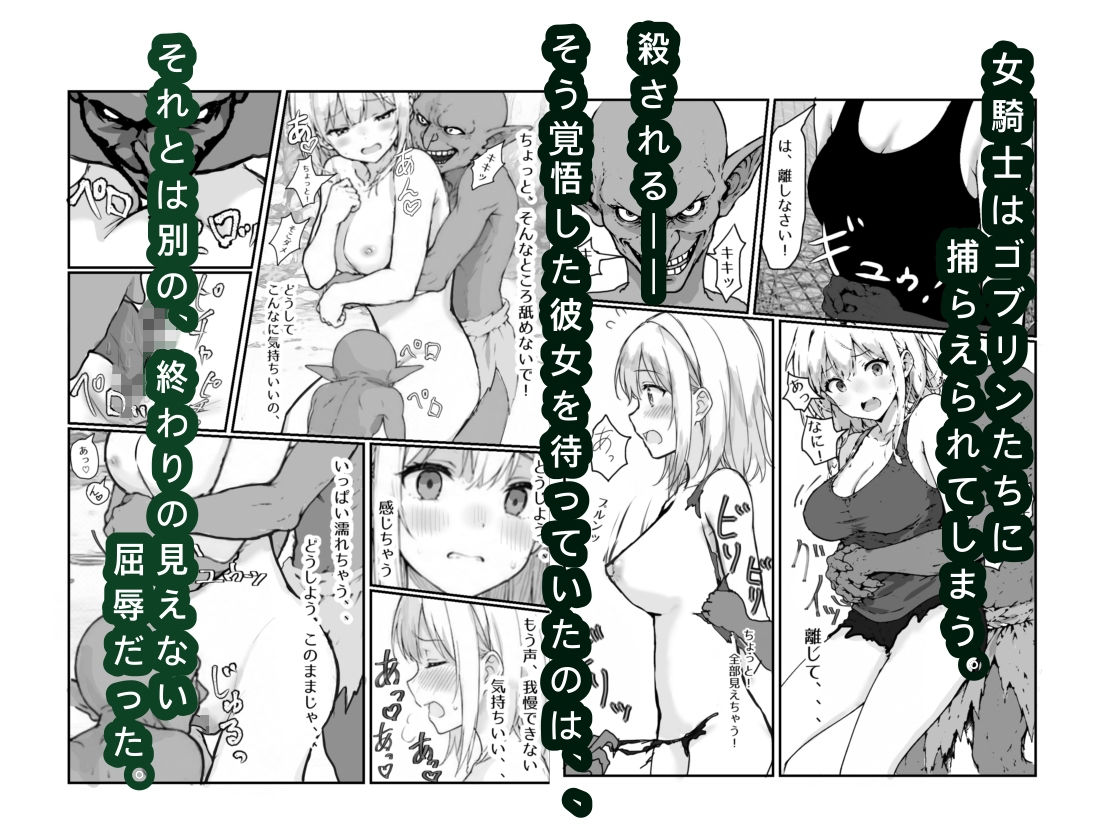 女騎士敗北録 〜ゴブリンの森〜  1 画像3