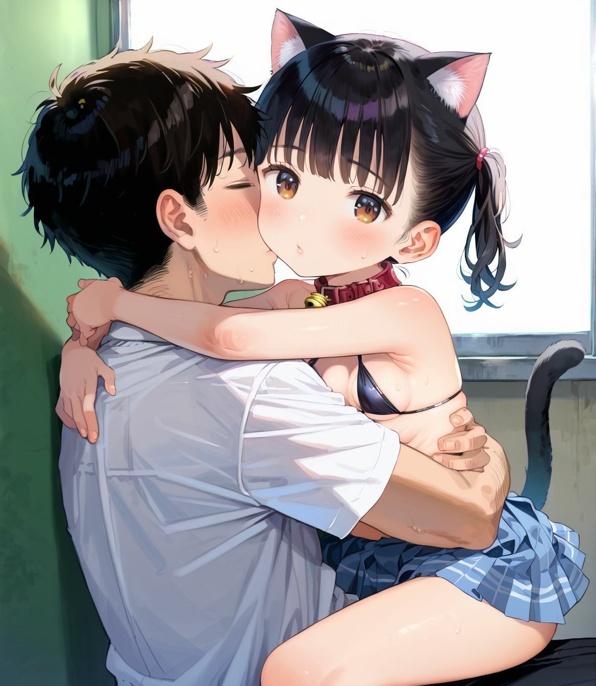 にゃんにゃんちっぱい娘のえっちすぎる学校ライフ2