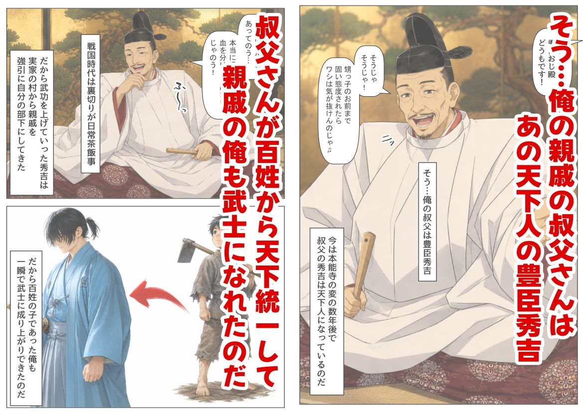 豊臣親戚! 〜秀吉の親戚に転生した〜 画像2