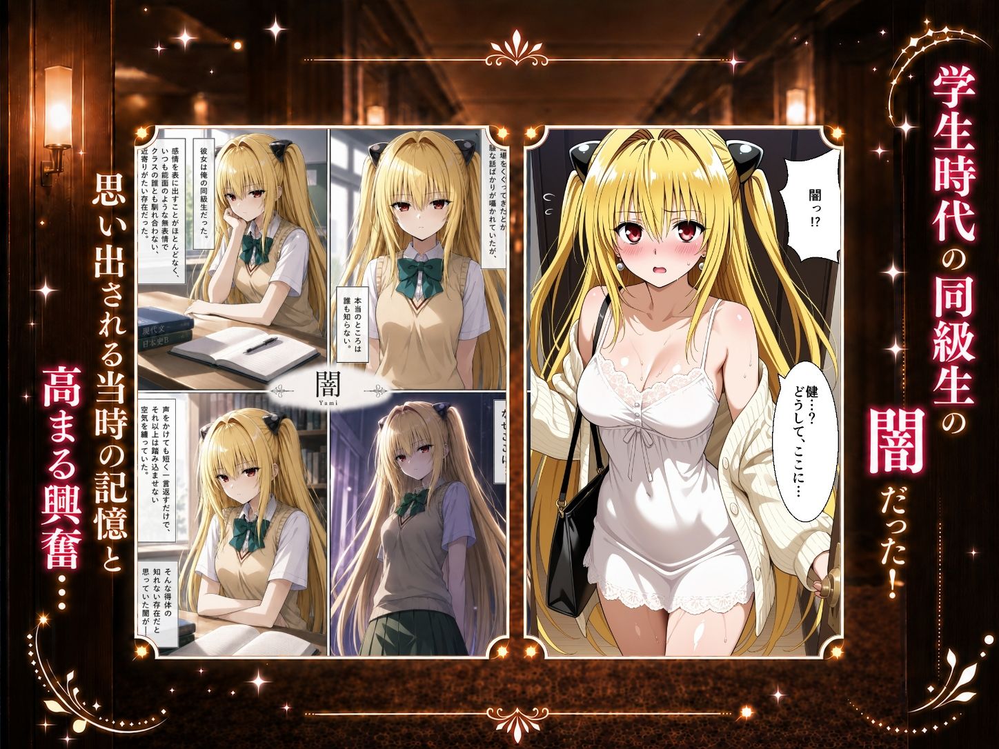 扉を開けたら闇が立っていた サンプル2