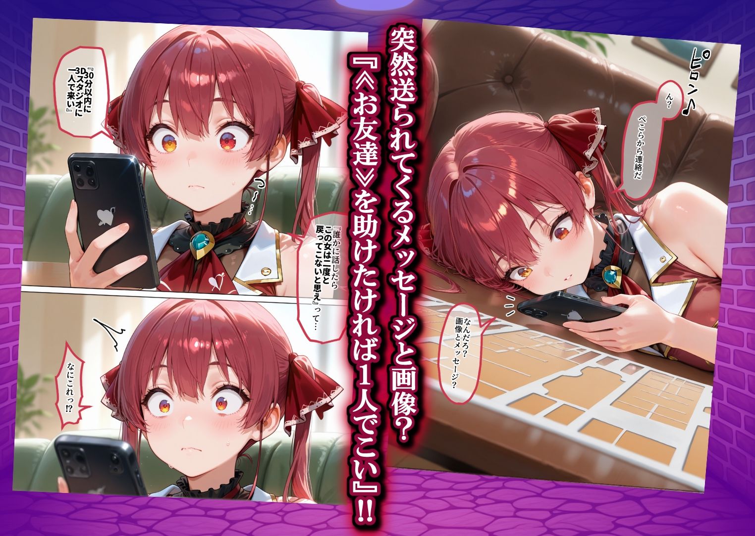 弱みを握られ製奴● 肉便器にされアヘ顔快楽地獄 vチューバー編2の作品画像 2