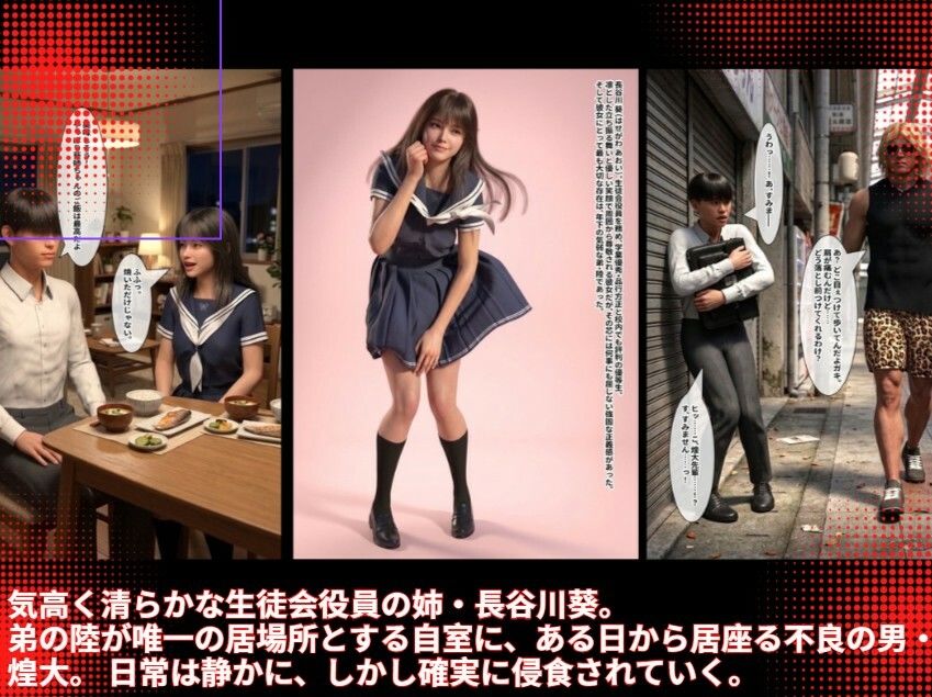 服従ハメ撮り 〜姉がDQN先輩の肉便器にされる絶望記録〜 サンプル画像 2