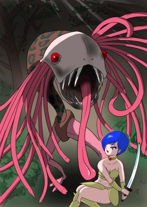 女戦士は触手相手に弱すぎる 画像5
