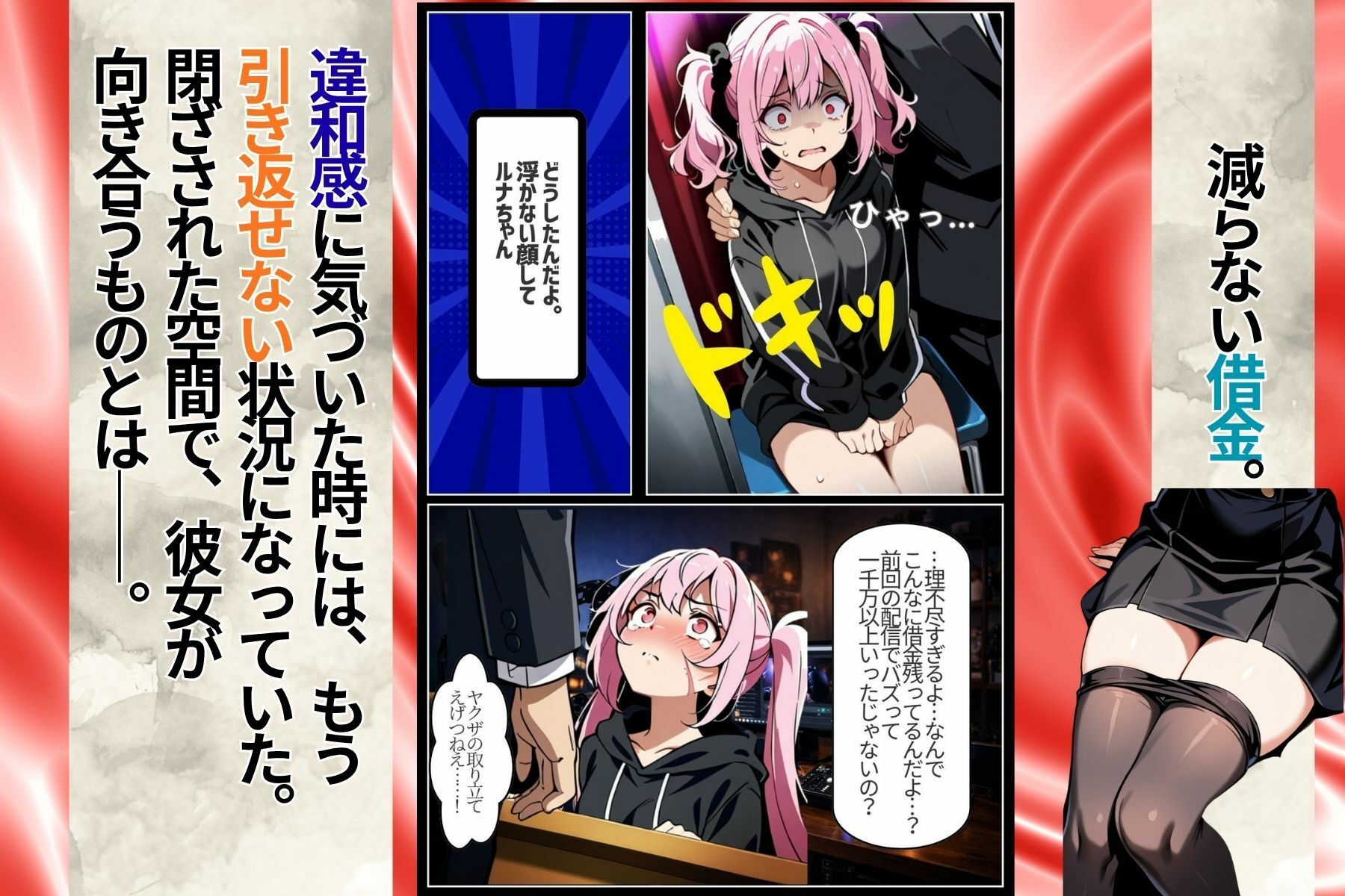 裏切りのオフ会に呼ばれて密室でおもちゃにされたら、男たちの絶倫ピストンでさらに脳まで雌堕ちさせられました 画像3