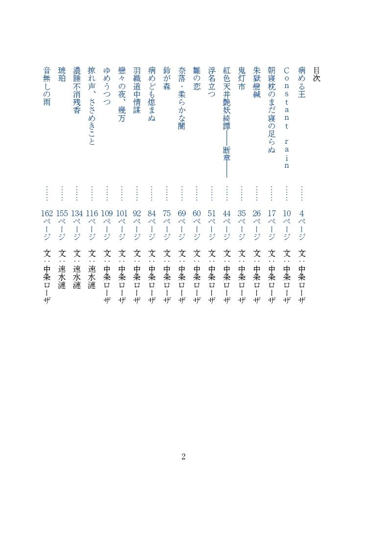 紅色天井艶妖綺譚小説全集 羽織役鳥瞰図 画像1