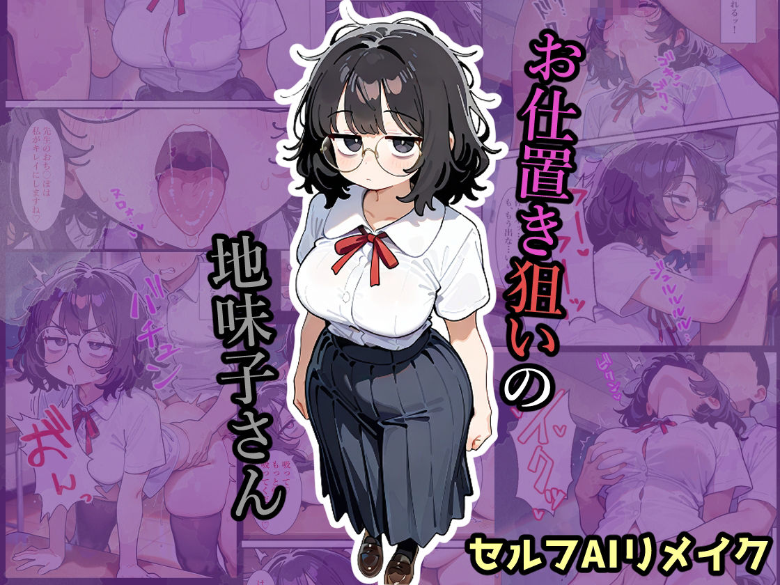 お仕置き狙いの地味子さん【セルフAIリメイクver】の作品画像 5