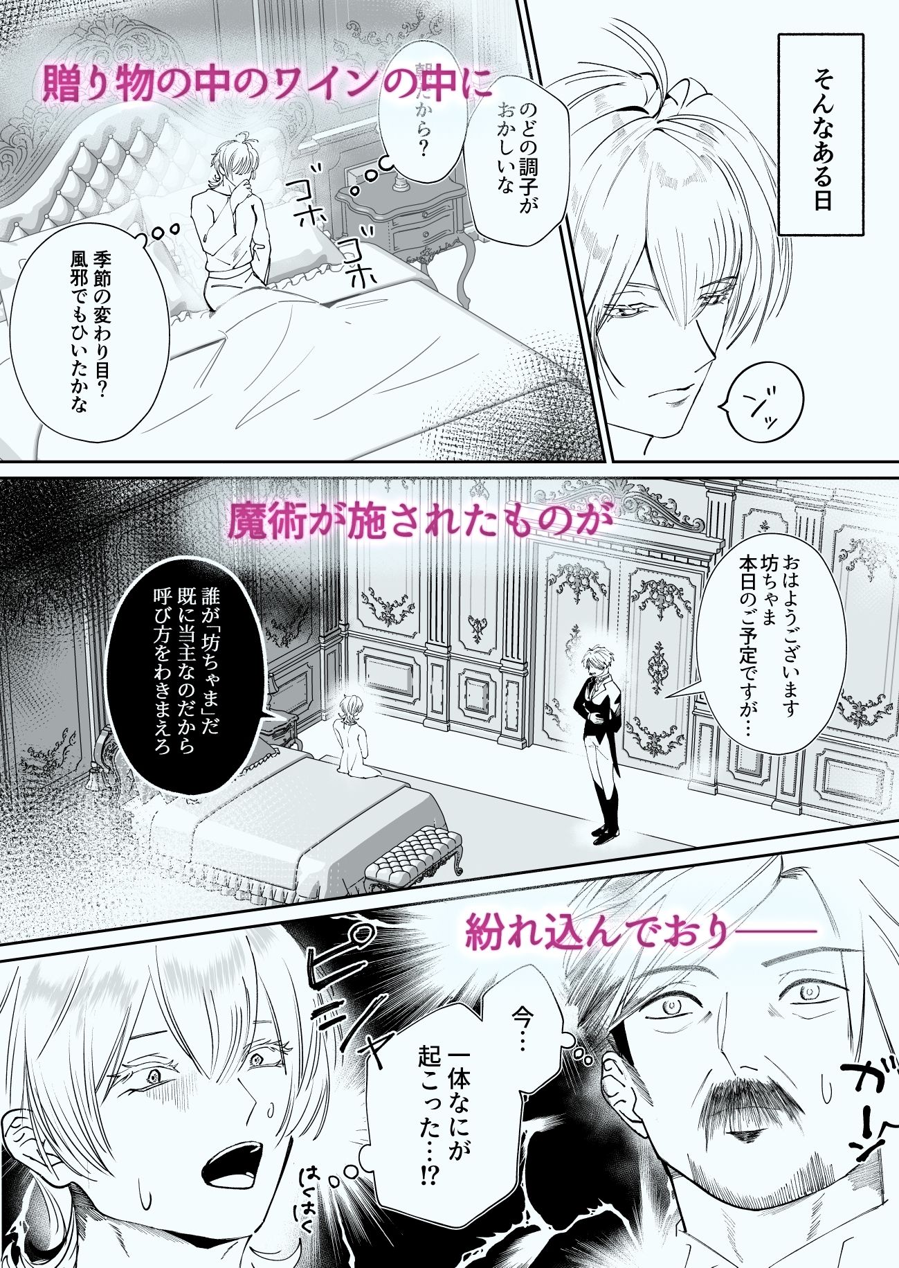 呪いにかけられたので聖騎士に解呪をお願いしたら サンプル3