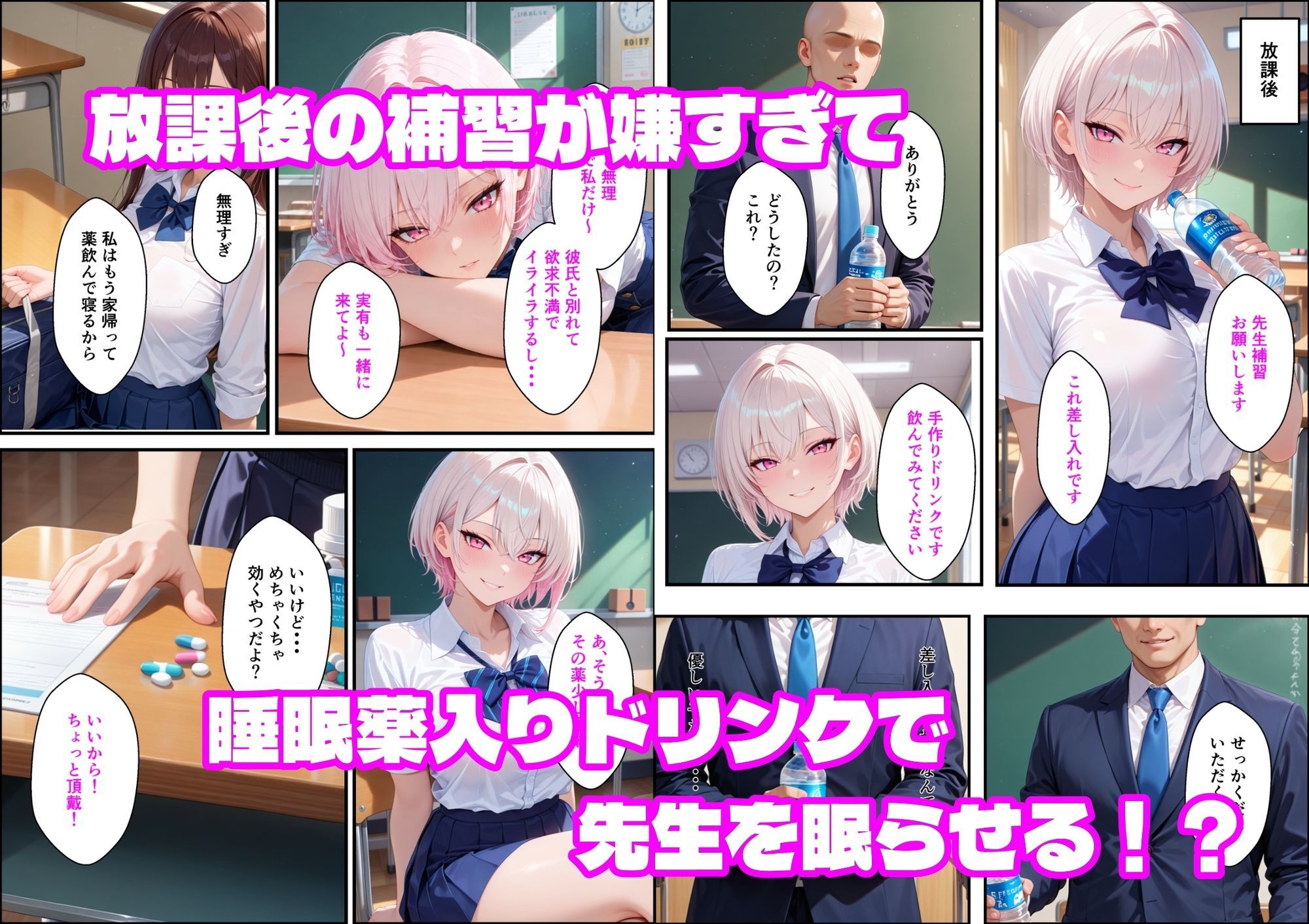 童貞非モテ教師の俺が、小悪魔白ギャルに射精管理される話2