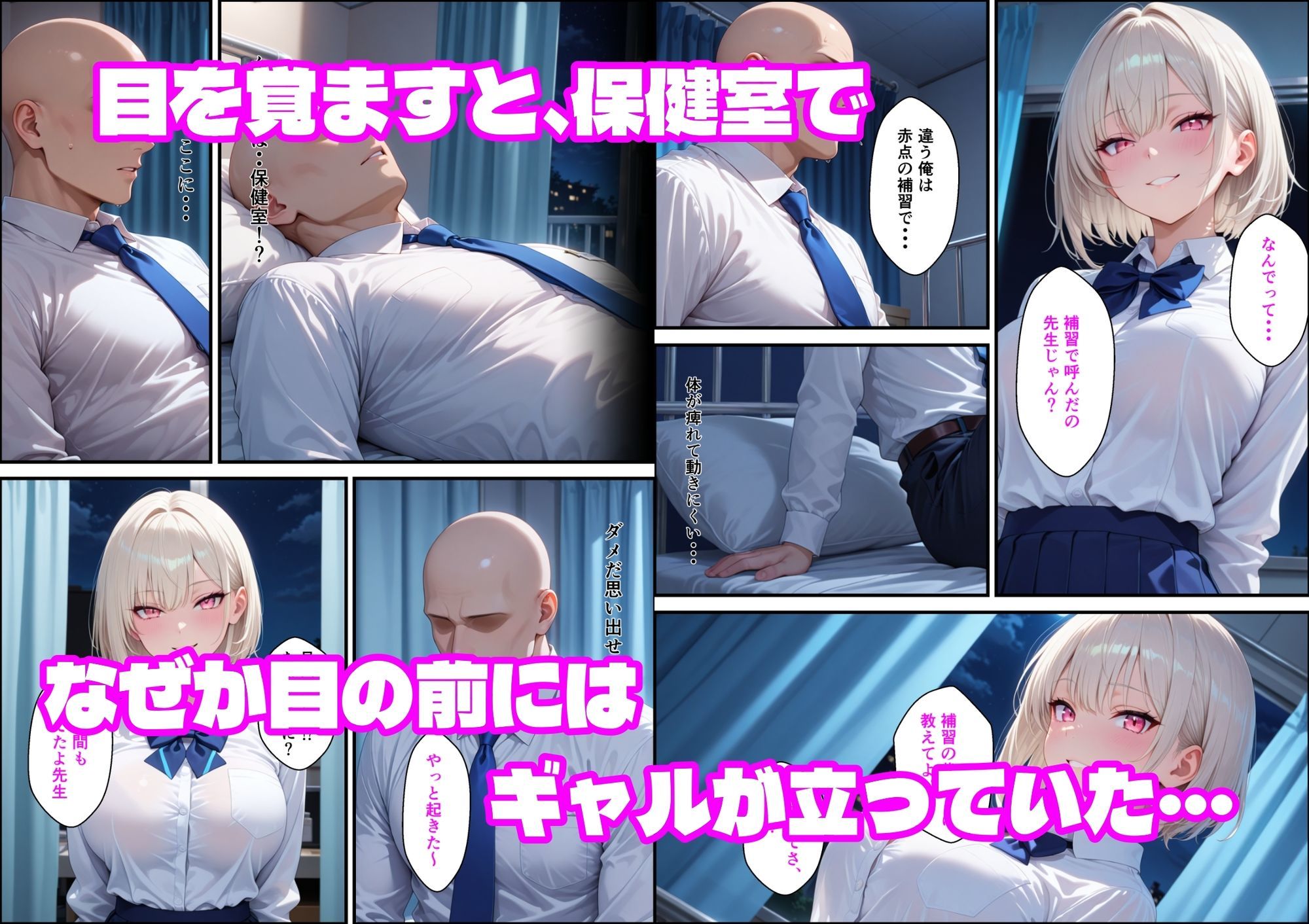 童貞非モテ教師の俺が、小悪魔白ギャルに射精管理される話3