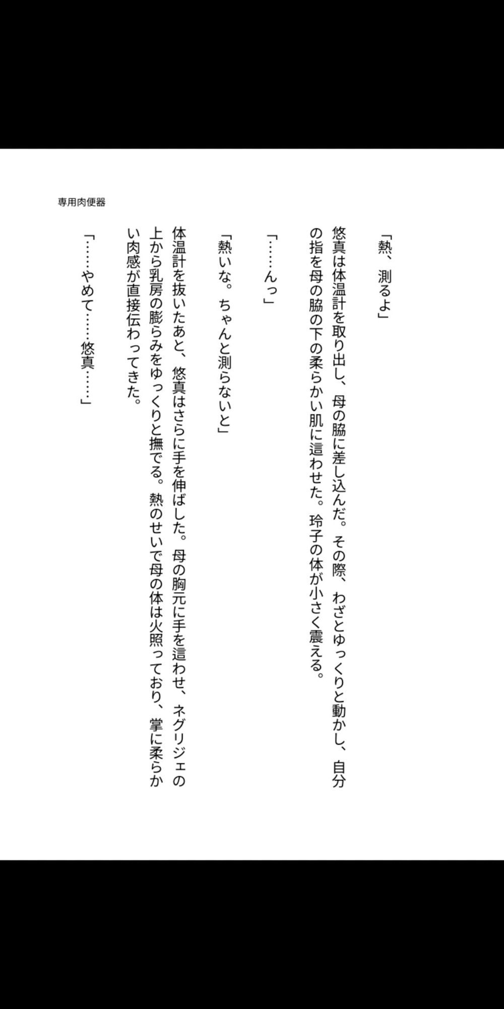 母は僕の専用肉便器 ― 玲子、血の繋がった穴として堕ちるまで― 画像8