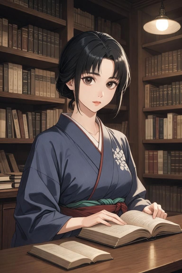 【年上お姉さん×古書喫茶】古書喫茶のお姉さんは、閉店後だけ頁をめくる手を止める 画像1