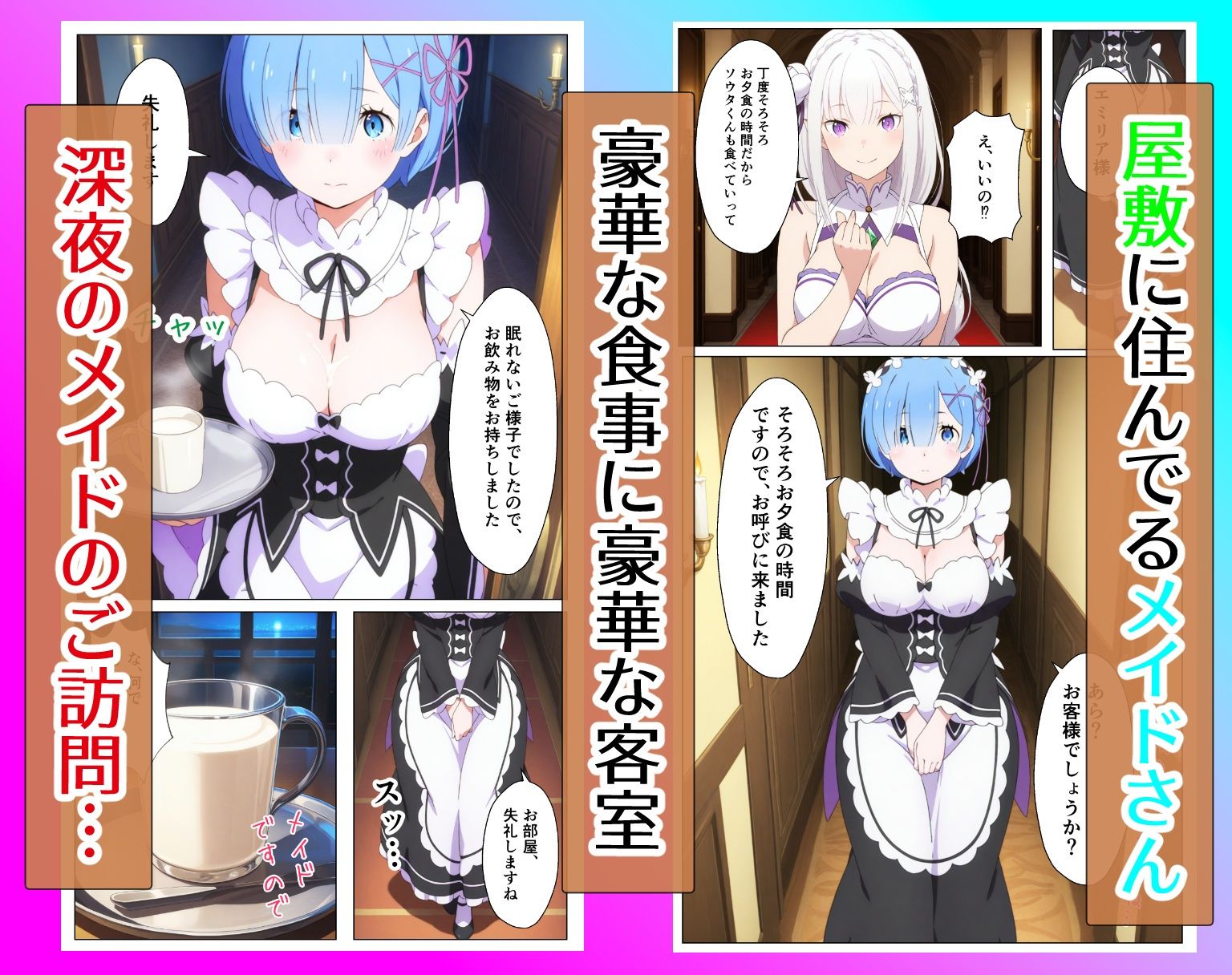 森で迷った僕を拾ったのはエ〇リアとレ〇でした〜屋敷で始まる種付け三昧の夏休み〜 画像4