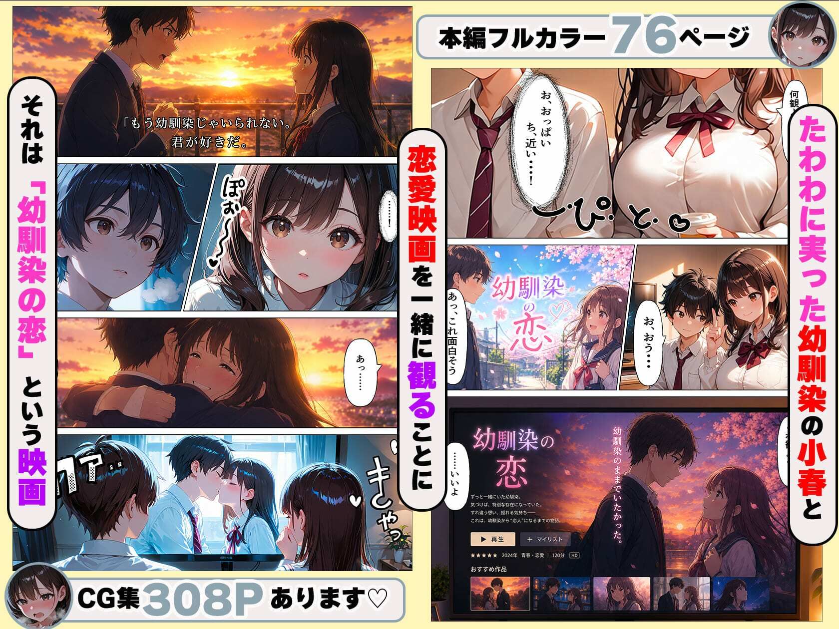たわわに実った幼馴染は今日も僕の部屋へ入り浸るー初めてのセックスー 画像4